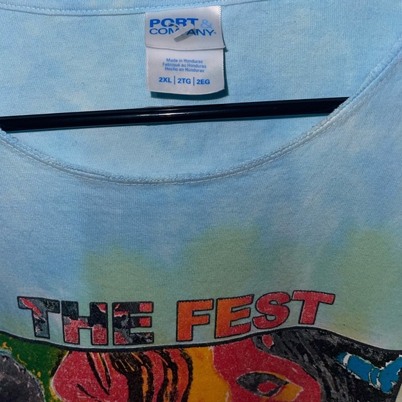 NWOT The Fest For Beatles Fans Band Tye Dye Tee - Picture 3 of 4